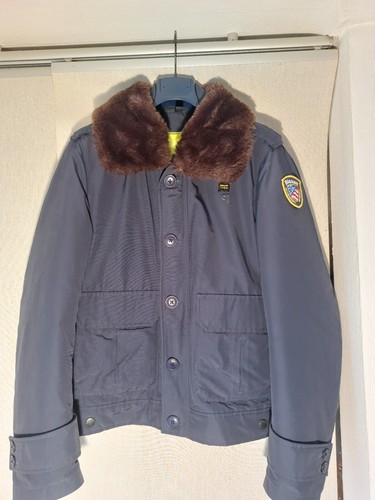 Giubbotto bomber police blauer - bomber,