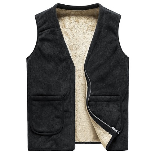 Giubbotto gilet fleece con - giubbotto,